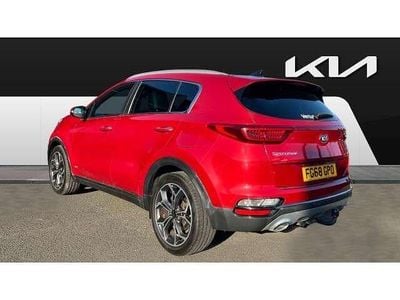 Used Kia Sportage GT-Line S 182 HP (133 kW) 2018 Red SUV