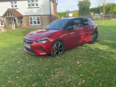 Used Vauxhall Corsa Elite 100 HP (73 kW) 2020 Red Hatchback