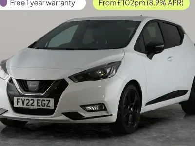 Used Nissan Micra S 92 HP (67 kW) 2022 White Hatchback