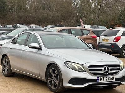 Silver Used 2017 Mercedes E220 Premium Sedan | £10,995 (Fair price)