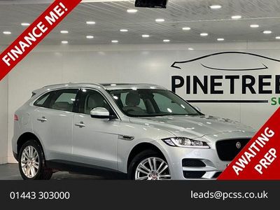 Used Jaguar F-Pace Portfolio 180 HP (132 kW) 2018 Silver SUV