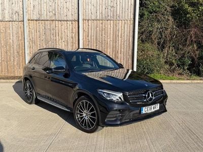 Used Mercedes GLC220 AMG Line Premium 2018 Black Estate