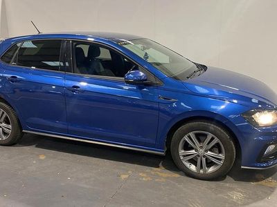 Blue Used 2019 VW Polo R-line Hatchback | £12,698 (Fair price)