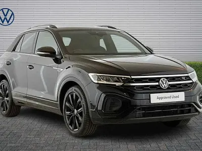 Used VW T-Roc R-line 150 HP (110 kW) 2022 Black SUV