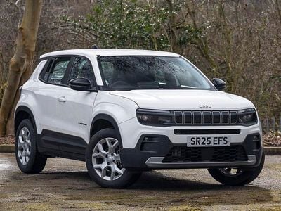 Used Jeep Avenger Summit 100 HP (73 kW) 2025 White SUV