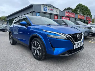 Used Nissan Qashqai S 2021 Blue SUV