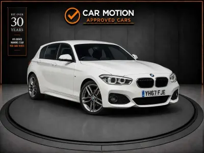 Used BMW 118 M Sport 2017 White Hatchback