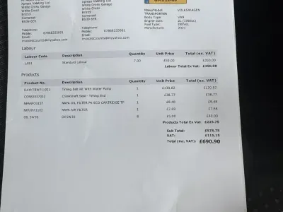 Begagnad VW Transporter Startline 108 HK (79 kW) 2021 Blå Van