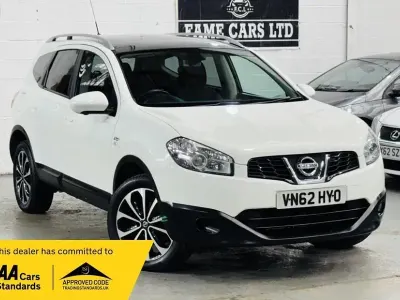 Używany Nissan Qashqai +2 N-TEC 110 KM (80 kW) 2012 Biały SUV
