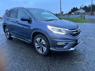 Begagnad Honda CR-V EX 2017 Blå SUV