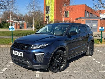Used Land Rover Range Rover evoque HSE Dynamic 2016 Blue Estate