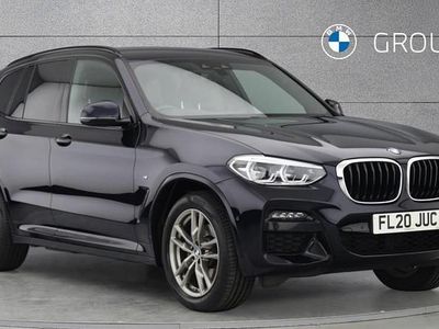 Used BMW X3 M Sport 187 HP (137 kW) 2020 Black SUV