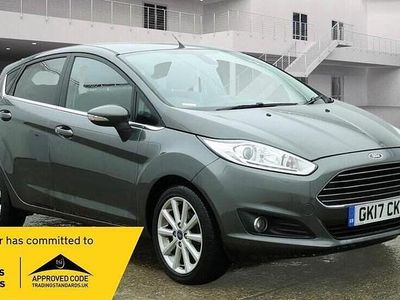 Used Ford Fiesta Titanium 2017 Grey Hatchback