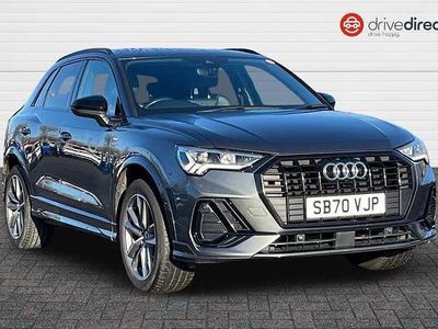 Used Audi Q3 Black Edition 150 HP (110 kW) 2021 Grey SUV