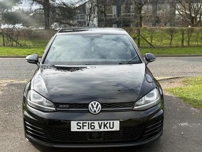 Used VW Golf VII GTD 2016 Black Hatchback