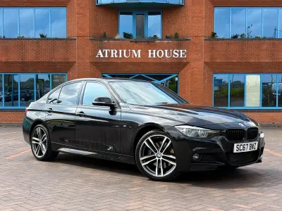 Used BMW 320 M Sport 2017 Black Sedan