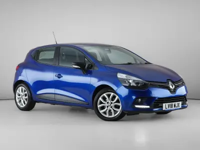 Used Renault Clio Play 75 HP (55 kW) 2018 Blue Hatchback