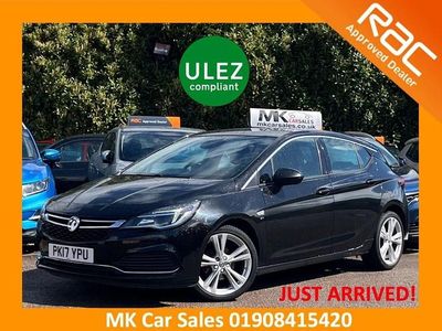 Used Vauxhall Astra SRi 150 HP (110 kW) 2017 Black Hatchback