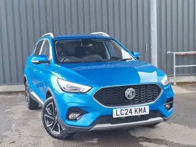 Used MG ZS Exclusive 106 HP (77 kW) 2024 Blue SUV