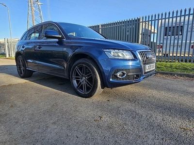 Used Audi Q5 S-Line 211 HP (155 kW) 2009 Blue SUV