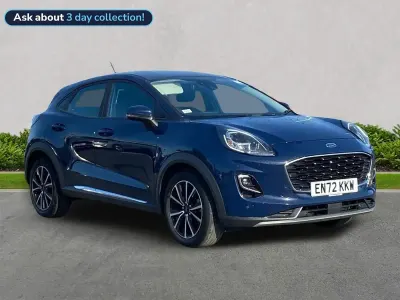 Used Ford Puma Titanium 2023 Blue SUV