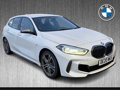 Used BMW M135 Comfort Edition 306 HP (225 kW) 2020 White Hatchback