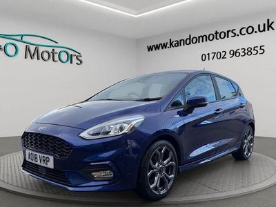 Blue Used 2018 Ford Fiesta ST-Line Hatchback | £7,995 (Fair price)