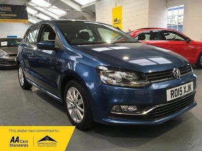 Blue Used 2015 VW Polo SE Hatchback | £9,280 (A bit pricey)