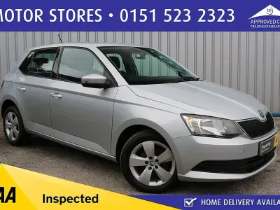 Used Skoda Fabia SE 2015 Silver Hatchback