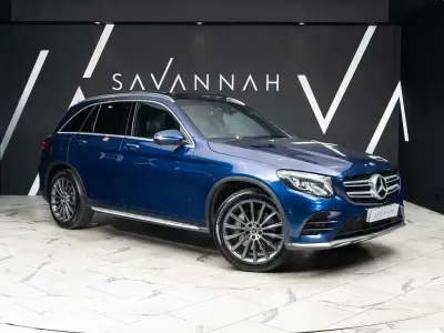 Used Mercedes GLC250 AMG Line Premium 2018 Blue Estate