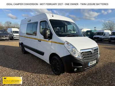 Używany Vauxhall Movano 130 KM (95 kW) 2018 Biały Minivan
