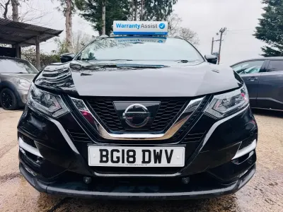 Used Nissan Qashqai N-Connecta 2018 Black SUV
