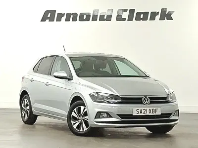 Used VW Polo Match 95 HP (69 kW) 2021 Silver Hatchback