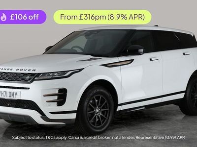 Used 2023 Land Rover Range Rover evoque R-Dynamic Hatchback | £18,855 (Super price)