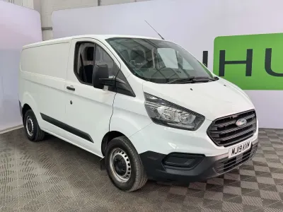Used Ford Transit Custom 105 HP (77 kW) 2019 White Van