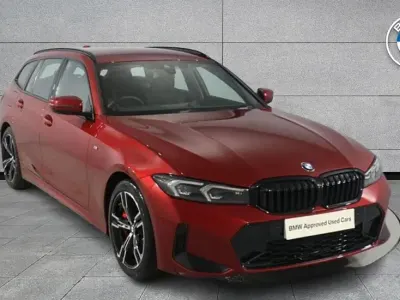 Used BMW 320 M Sport 181 HP (133 kW) 2025 Red Estate