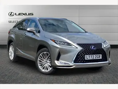 Used Lexus RX450h 313 HP (230 kW) 2022 Silver SUV