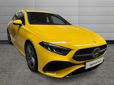 Used Mercedes A200 Executive 161 HP (118 kW) 2023 Yellow Hatchback