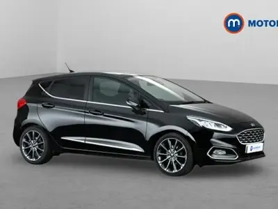 Usado Ford Fiesta Vignale 125 HP (91 kW) 2019 Preto Citadino
