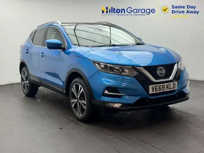 Used Nissan Qashqai N-Connecta 140 HP (102 kW) 2019 Blue SUV