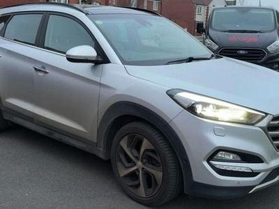 Used Hyundai Tucson Premium SE 185 HP (136 kW) 2016 Silver SUV