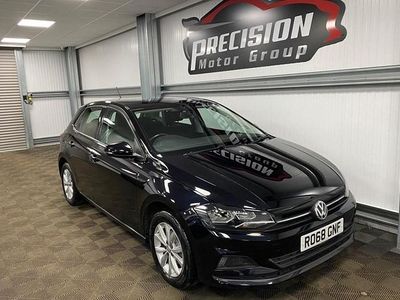 Used VW Polo SE 65 HP (47 kW) 2018 Black Hatchback