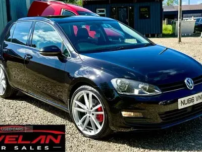 Used VW Golf VII Edition 110 HP (80 kW) 2016 Black Hatchback