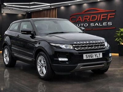 Used Land Rover Range Rover evoque Pure 190 HP (139 kW) 2011 Black Coupe