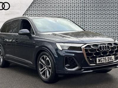 Blue Used 2025 Audi Q7 S-Line SUV | £56,444 (Expensive)