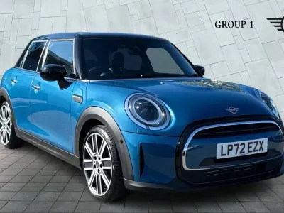 Used Mini Cooper Exclusive 136 HP (100 kW) 2022 Blue Hatchback