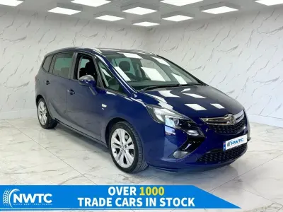 Used Vauxhall Zafira SRi 170 HP (125 kW) 2014 Blue MPV