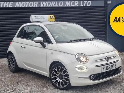 White Used 2018 Fiat 500 Collezione Hatchback | £6,795 (Fair price)