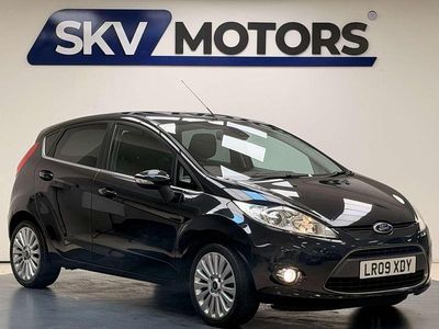 Used Ford Fiesta Titanium 94 HP (69 kW) 2009 Black Hatchback