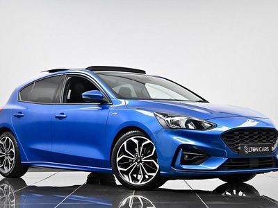 Used Ford Focus ST-Line X 120 HP (88 kW) 2019 Blue Hatchback
